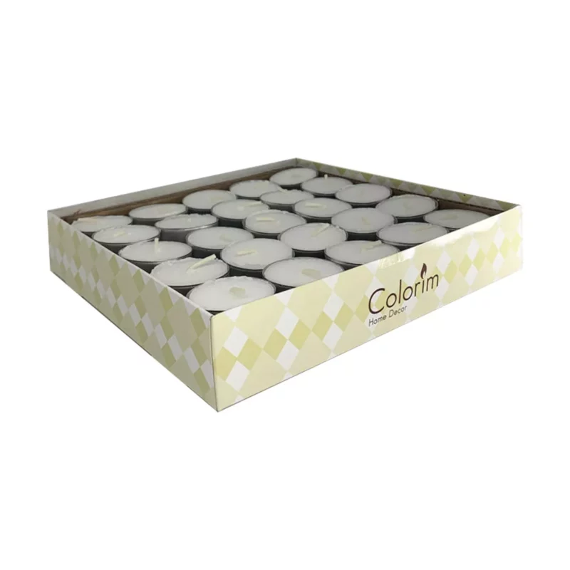 VELA MINI CIRIO C/50 BLANCA SIN AROMA