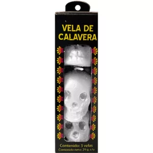 VELA CALAVERA C/3 BLANCA