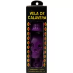 VELA CALAVERA C/3 MORADO
