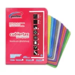 CUBIERTA CARTA ESTRIADA 25JG 14PTS MULTICOLOR