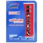 CUBIERTA CARTA ESTRIADA 14PT C/50 AZUL INTENSO