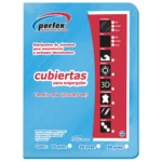 CUBIERTA CARTA ESTRIADA 14PT C/50 AZUL CLARO