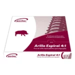 ARILLO PLAST ESPIRAL 4:1 NGO 12MM