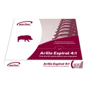ARILLO PLAST ESPIRAL 4:1 NGO 12MM