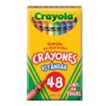 CRAYON ESTANDAR CRAYOLA C/48 52-0048 ATADO DE 2 PZAS.