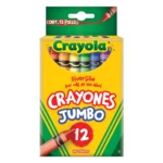 CRAYON JUMBO CRAYOLA C/12 52-0312 ATADO DE 6 PZAS.