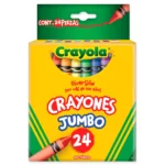 CRAYON JUMBO CRAYOLA C/24 52-0324 ATADO DE 3 PZAS.