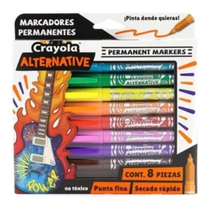 MARCADOR PERMANENTE FINO C/8 COL SURT 586508