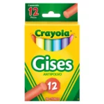 GIS COMPRIMIDO COLOR C/12 CRAYOLA 501412 ATADO DE 4 PZAS.