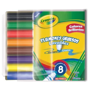 PLUMON GRUESO LAVABLE C/8 58-7808 ATADO DE 2 PZAS.