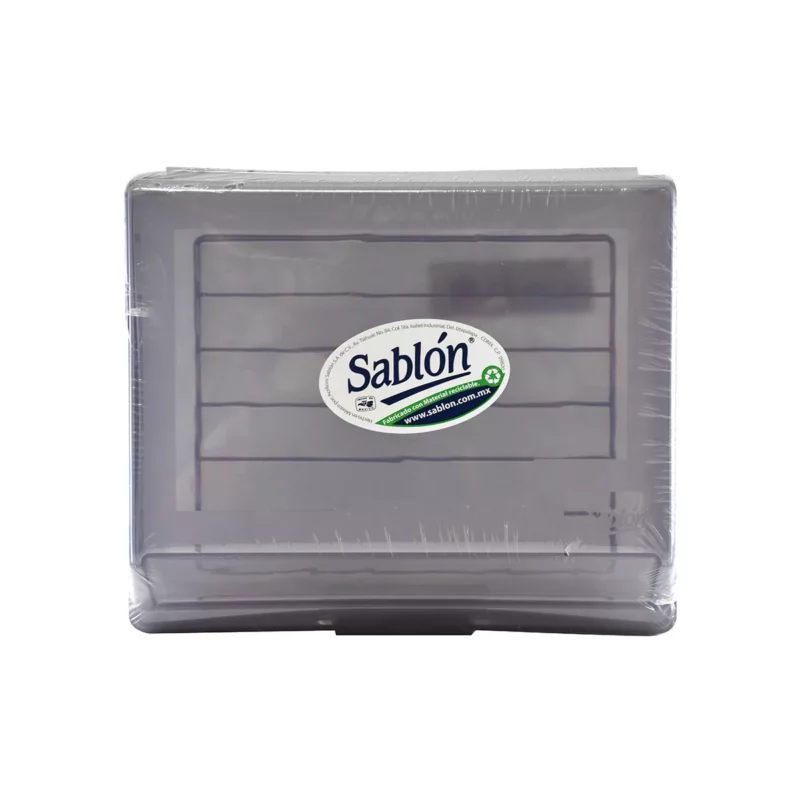 CAJA MULTIUSOS CHICA 3515 HUMO ATADO DE 2 PZAS.