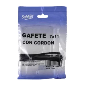 GAFETE 7.3X11.4 1004 CON CORDON ATADO DE 5 PZAS.