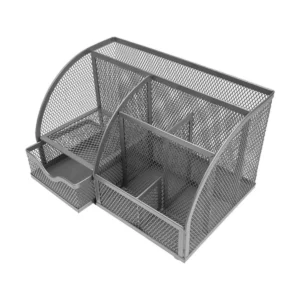 ORGANIZADOR DE MALLA C/CAJON 3038 GRIS