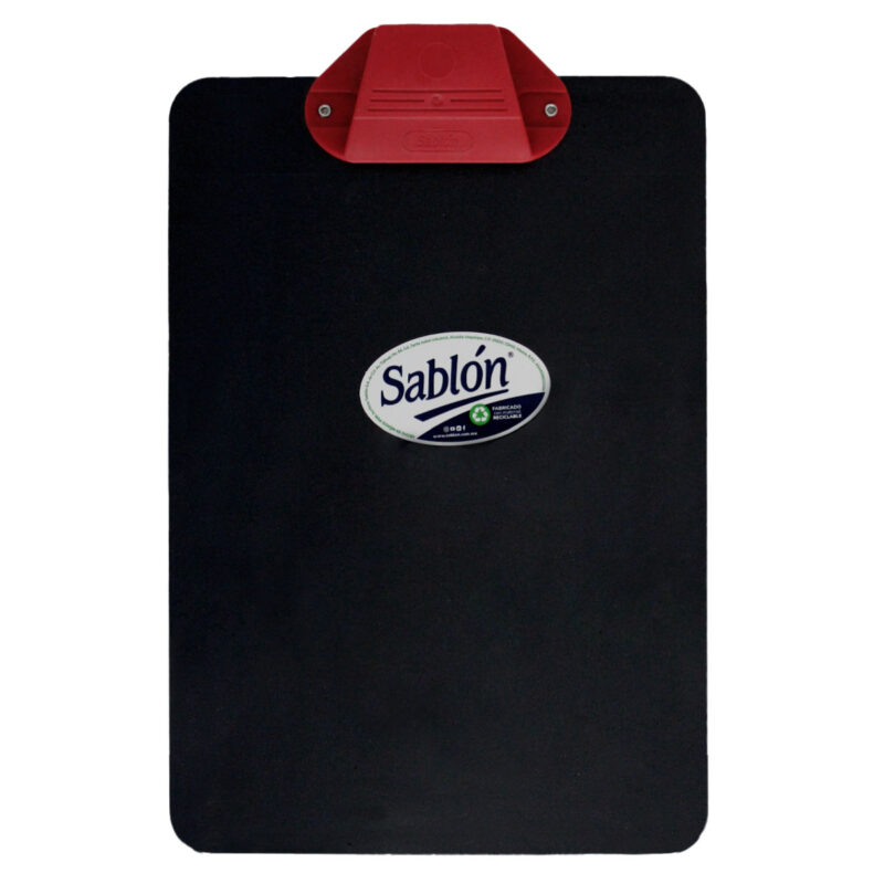 TABLA AGARRAPAPEL CARTA CON BROCHE 3315 NEGRO ATADO DE 2 PZAS.