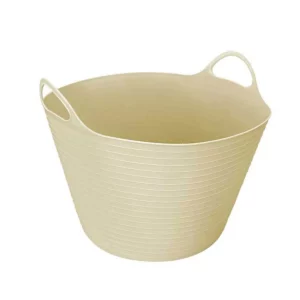 CANASTA MULTIUSOS VERDE/BEIGE