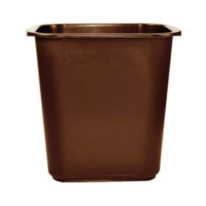 CESTO DE BASURA RECTANGULAR 8013 CAFE