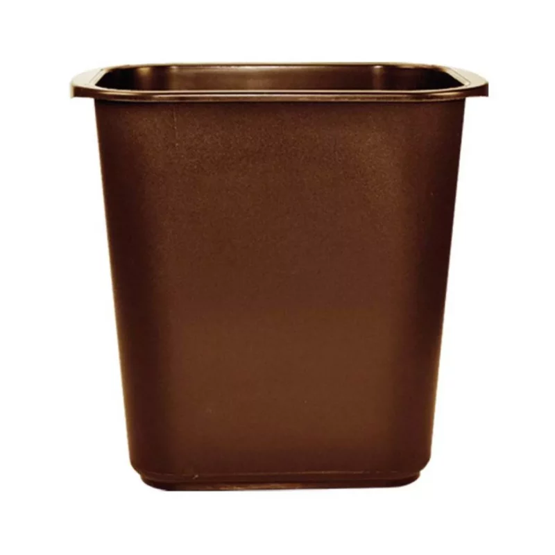 CESTO DE BASURA RECTANGULAR 8013 CAFE