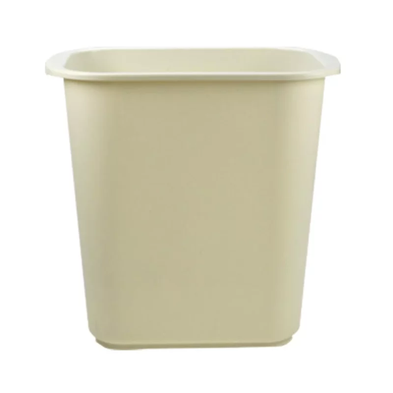 CESTO DE BASURA RECTANGULAR 8012 BEIGE
