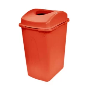 CESTO DE BASURA TAPA ELIPTICA 65LTS NARA