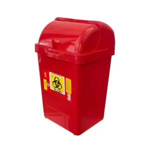 CESTO CORTINA 30LTS ROJO CO RPBI 8049