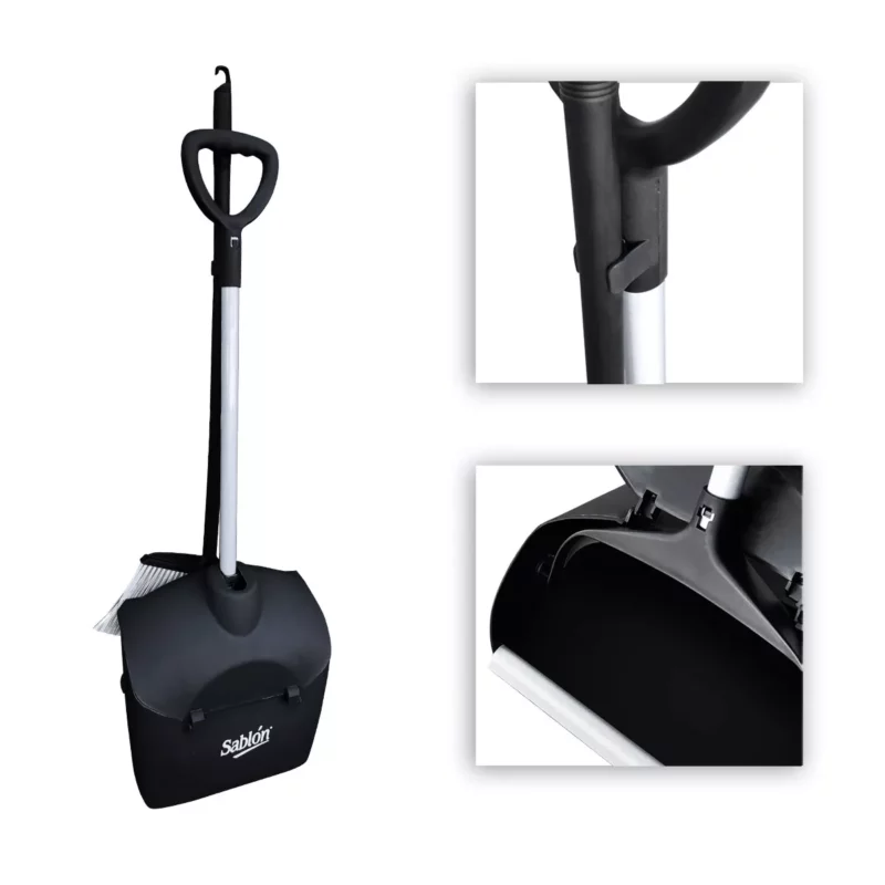RECOGEDOR DE BASURA 7620 NEGRO