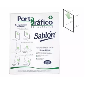 PORTAGRAFICO CARTA VERTICAL PARED 9974PV