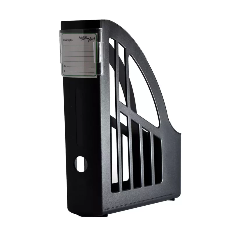 ORGANIZADOR REVISTERO PLUS 1935 NEGRO ATADO DE 2 PZAS.
