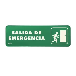 SEÑAL 7704 SALIDA DE EMERGENCIA ATADO DE 2 PZAS.