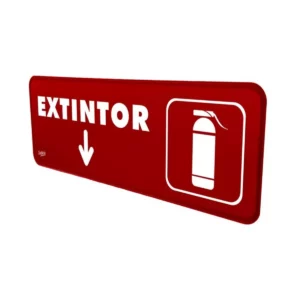 SEÑAL 7907 EXTINGUIDOR ATADO DE 2 PZAS.