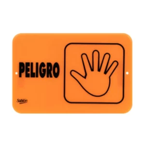 SEÑAL 7940F PELIGRO ATADO DE 2 PZAS.