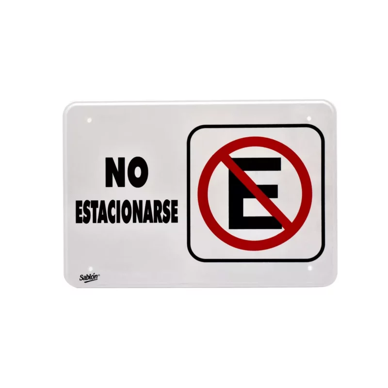 SEÑAL 7957 NO ESTACIONARSE