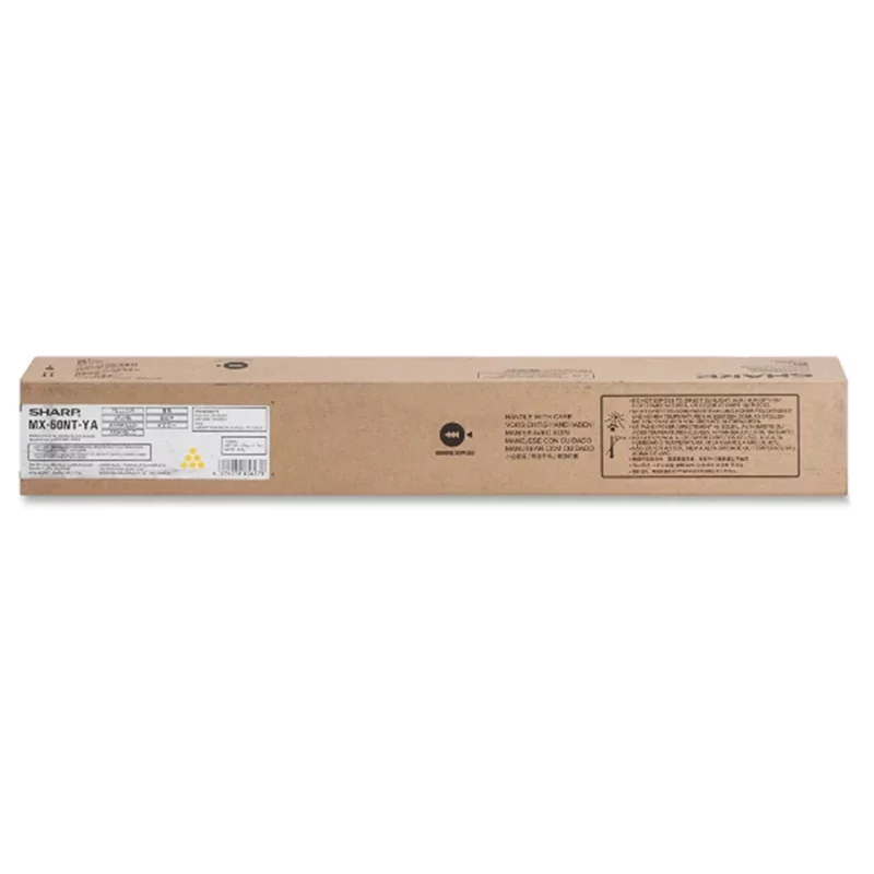 CARTUCHO DE TONER MX61NTYA AMARILLO