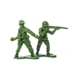 MUÑECOS PARA MAQUETA SOLDADOS C/15 ATADO DE 2 PZAS.
