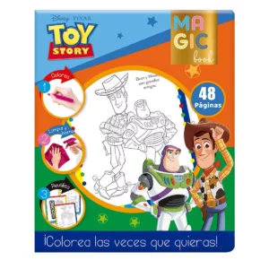 LIBRO MAGICO 48HJS WOODY ANIMADO ATADO DE 2 PZAS.