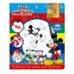 LIBRO MAGICO 48HJS MICKEY ALEGRE ATADO DE 2 PZAS.