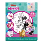 LIBRO MAGICO 48HJS MINNIE PINK ATADO DE 2 PZAS.