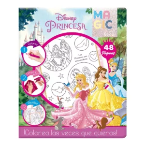 LIBRO MAGICO 48HJS PRINCESA AMIGA ATADO DE 2 PZAS.