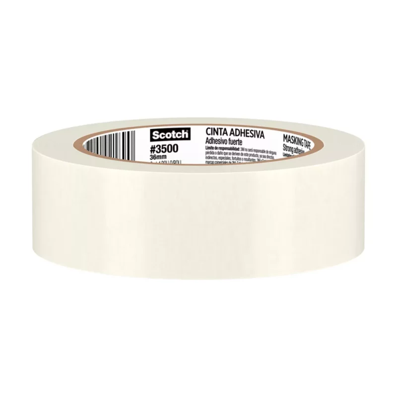 CINTA MASKING TAPE 3500 36MM X 40M ATADO DE 2 PZAS.