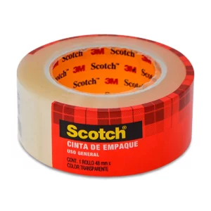 CINTA SCOTCH DUTY SHIPPING TAPE 48X20MM ATADO DE 2 PZAS.