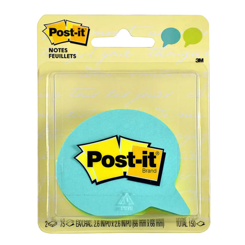 NOTA ADHESIVA POST IT BURBUJA 7350-BLB ATADO DE 2 PZAS.