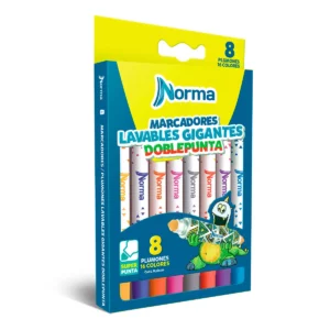 PLUMON GIGANTE DOBLE PUNTA C/8 544611 ATADO DE 2 PZAS.