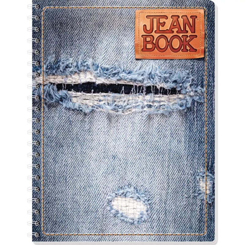 CUADERNO PROFESIONAL 100H JEAN BOOK C7 ATADO DE 5 PZAS.