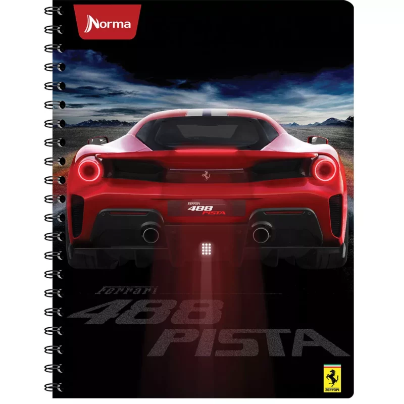 CUADERNO PROFESIONAL 200HJS FERRARI RAYA ATADO DE 2 PZAS.