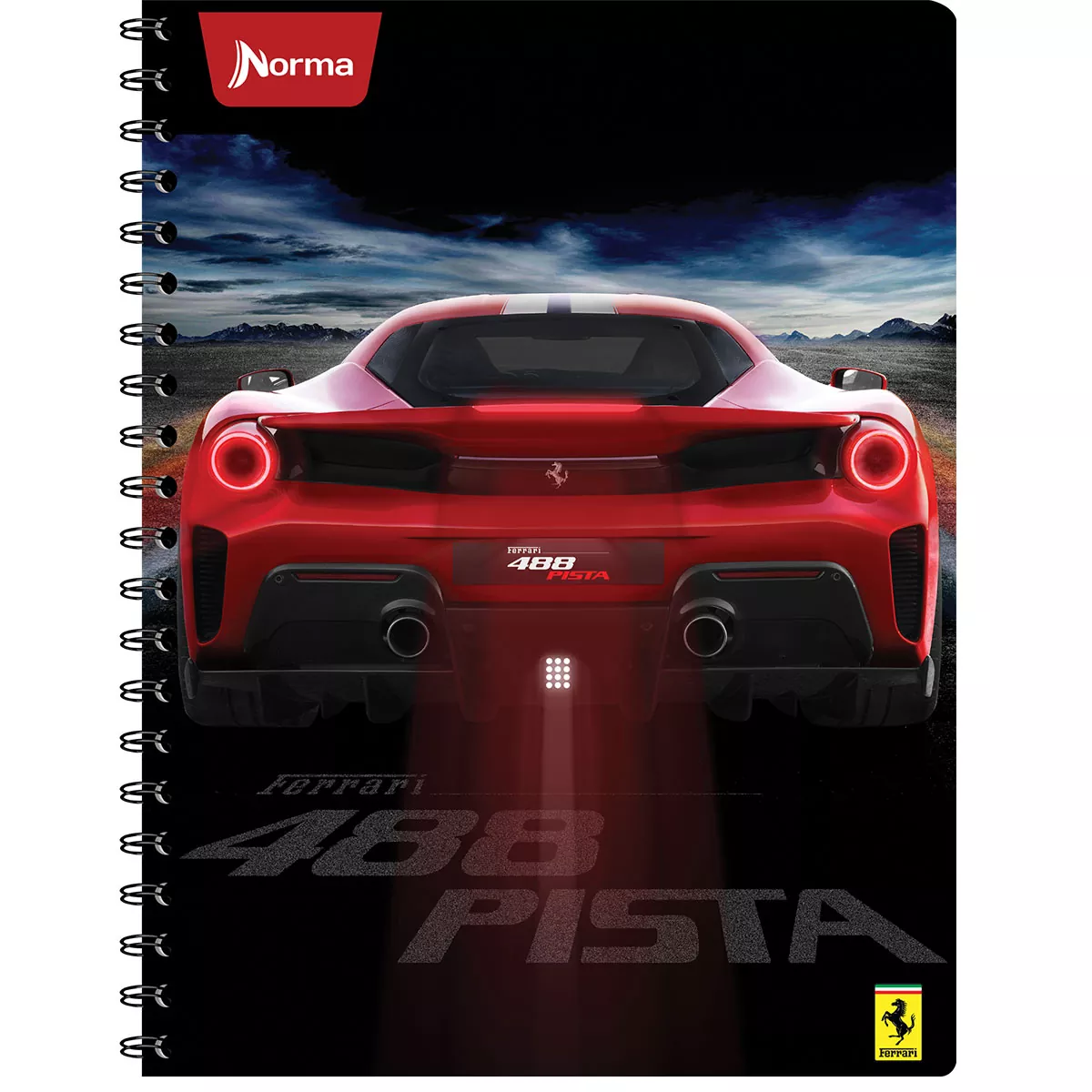 CUADERNO PROFESIONAL 200HJS FERRARI C5 ATADO DE 2 PZAS.