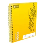 CUADERNO PROFESIONAL 80HJS MUSICA PAUTADO ATADO DE 2 PZAS.