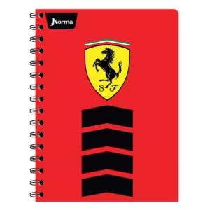 CUADERNO FRANCES 100HJS FERRARI C7 ATADO DE 5 PZAS.