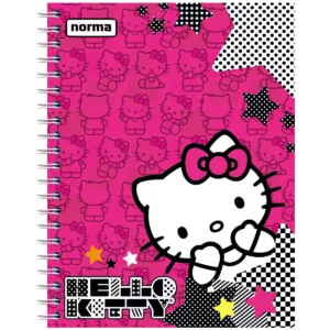CUADERNO PROFESIONAL 100H HELLO KITTY C5 ATADO DE 5 PZAS.
