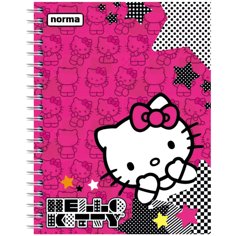 CUADERNO PROFESIONAL 100H HELLO KITTY C7 ATADO DE 5 PZAS.