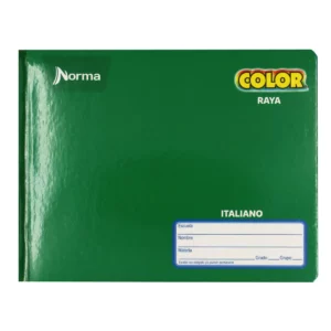 CUADERNO ITALIANO 100H COS N COL 360 RY ATADO DE 5 PZAS.