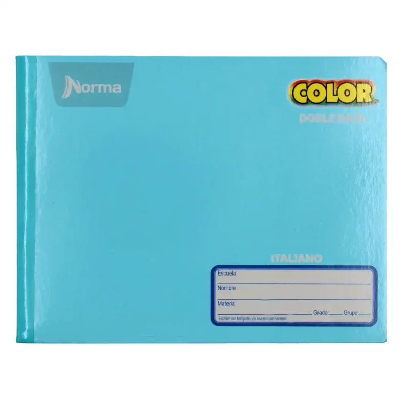 CUADERNO ITALIANO 100H COS N COL 360 DR ATADO DE 5 PZAS.